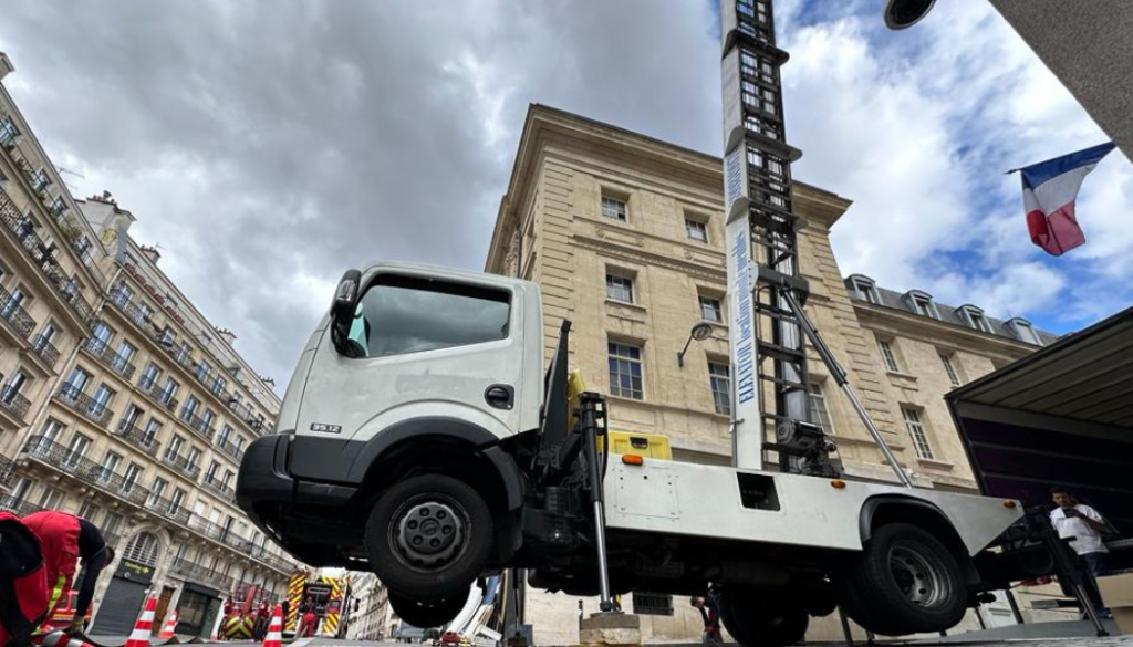 Intervention monte-meubles