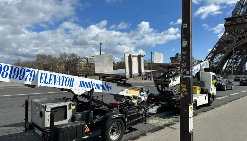 Opération de levage